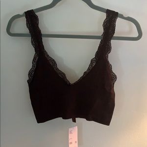 UO lace bra top